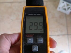 Lautstärke des Midea FS40-16CR Standventilators (4)