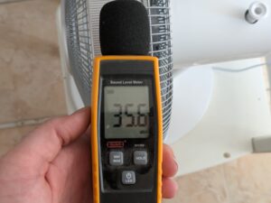 Lautstärke des Rowenta VU2731 Turbo Silence Extreme+ Ventilators (2)