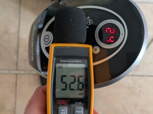 Lautstärke des Rowenta VU6670 Eole Infinite Ventilators