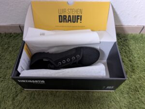 Leguano aktiv Barfußschuhe auspacken