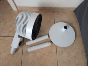 Lieferumfang des MeacoFan Sefte® 10 Ventilators