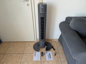 Lieferumfang des Philips Serie 5000 Ventilators