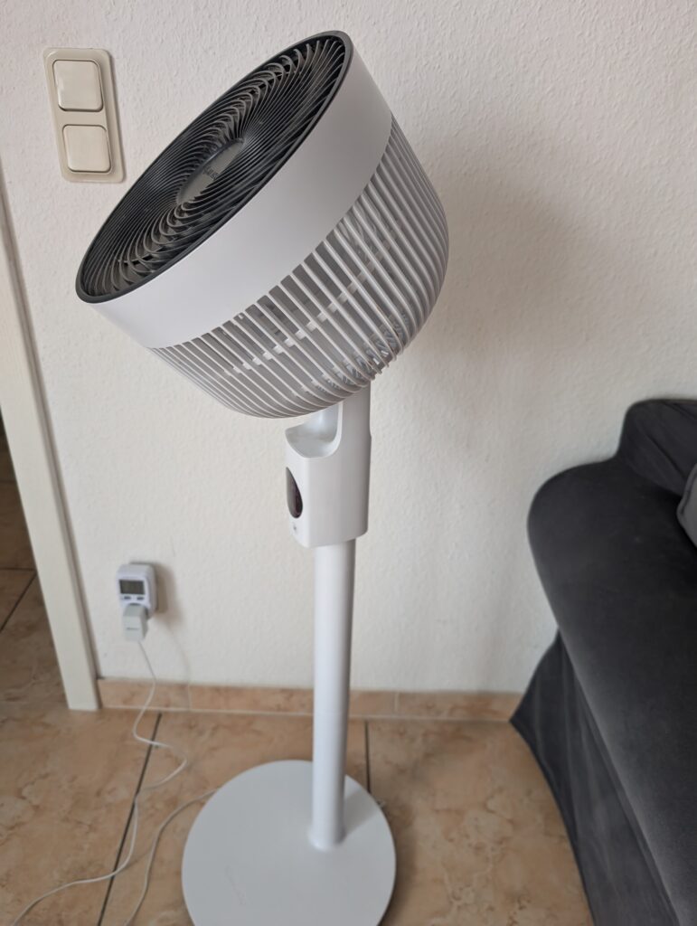 MeacoFan Sefte® 10 Ventilator von der Seite (2)