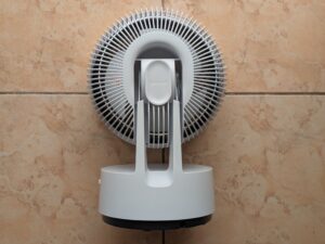 MeacoFan Sefte® 8 Ventilator von hinten