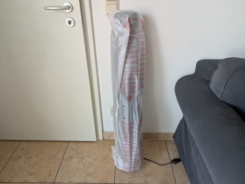 Philips Serie 5000 Ventilator verpackt