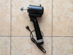 Rotorkopf des Brandson Ventilators von der Seite