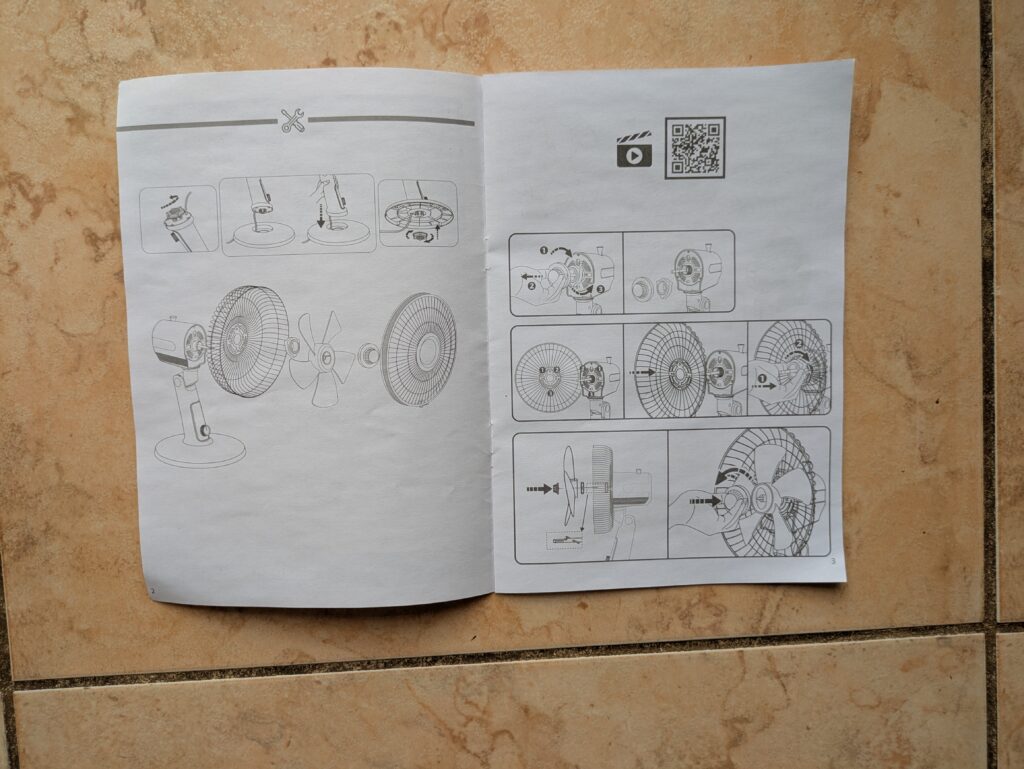 Rowenta VU2731 Turbo Silence Extreme+ Ventilator Anleitung (2)