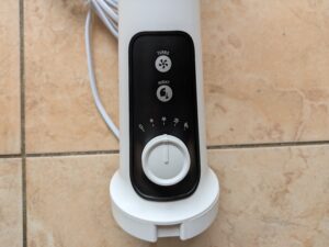 Rowenta VU2731 Turbo Silence Extreme+ Ventilator Bedienfeld