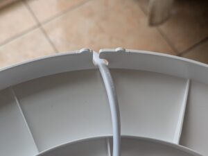 Rowenta VU2731 Turbo Silence Extreme+ Ventilator Kabelführung