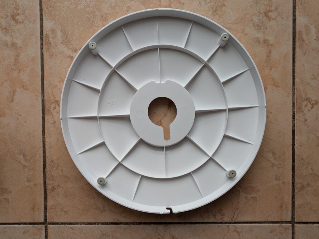 Rowenta VU2731 Turbo Silence Extreme+ Ventilator Standfuß von unten