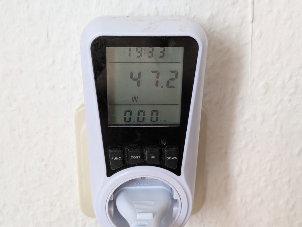 Rowenta VU2731 Turbo Silence Extreme+ Ventilator Stromverbrauch