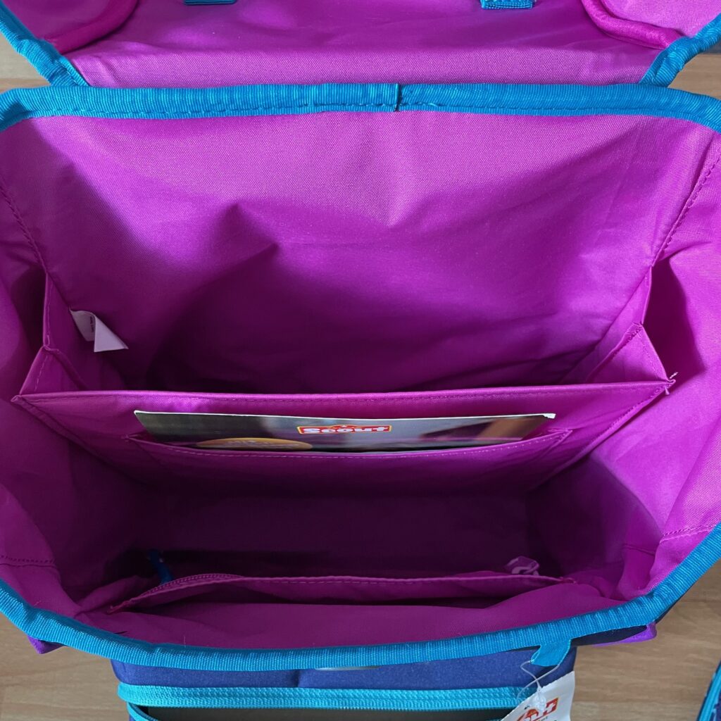 SCOUT Basic Genius Schulranzen Aufteilung