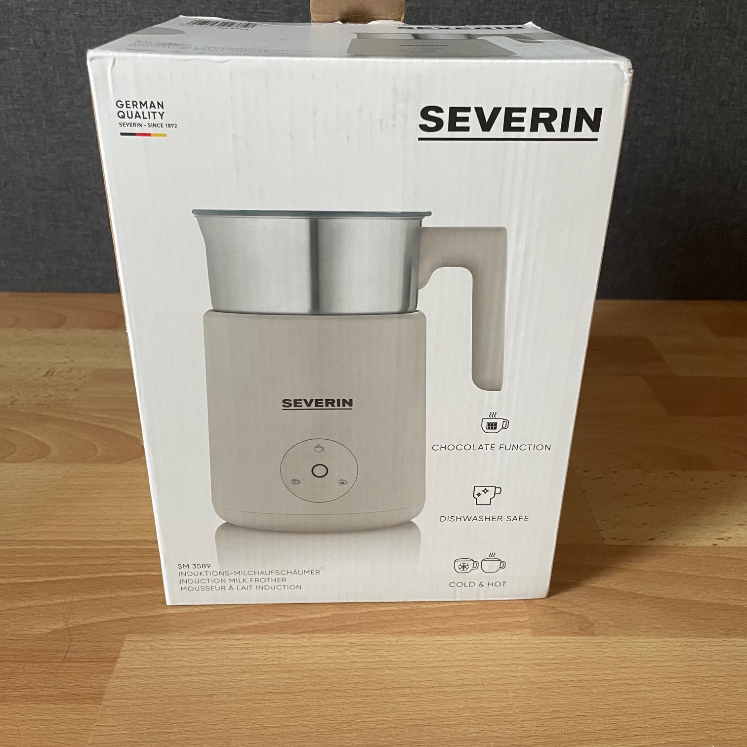 SEVERIN SM 3589 Milchaufschäumer Verpackung