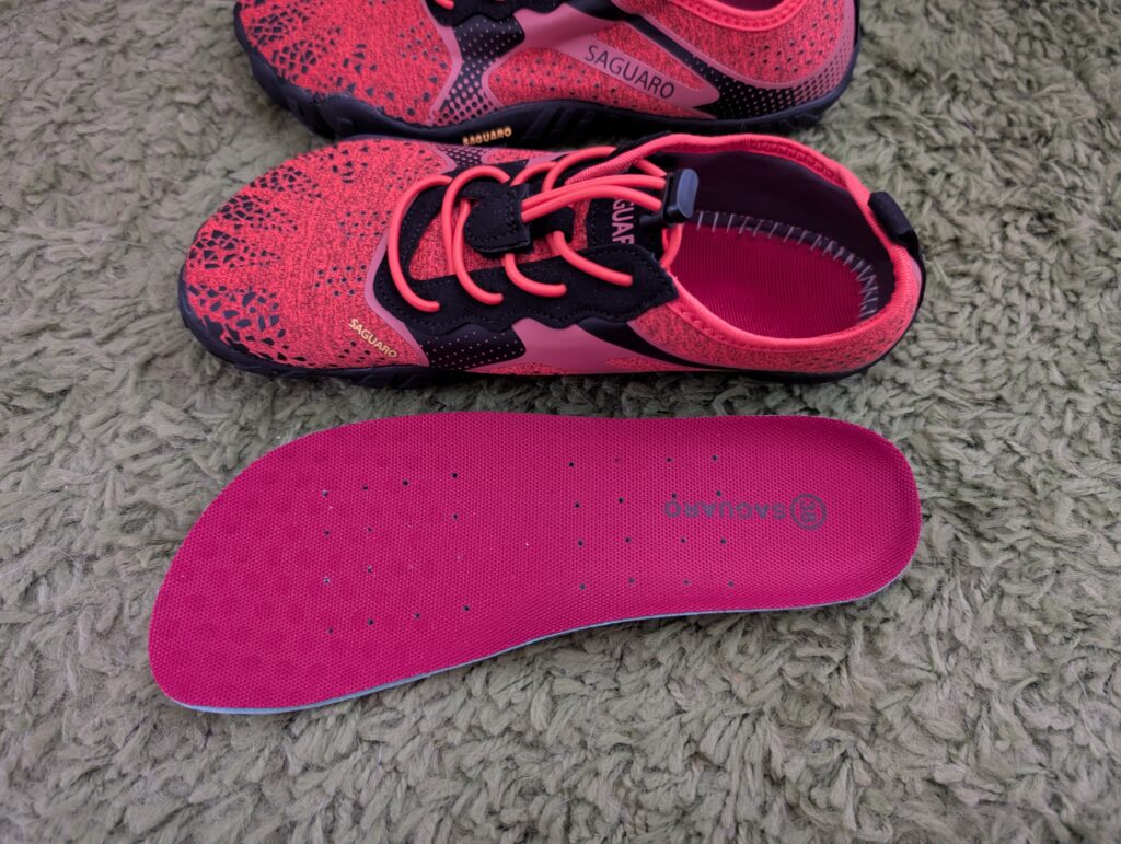 Saguaro Unisex Barfußschuhe Einlegesohle von unten