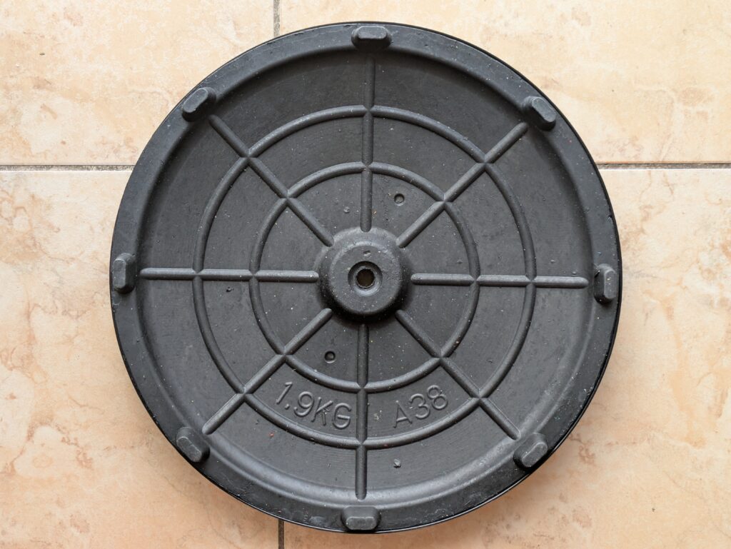 Standfuß des Brandson Ventilators von unten