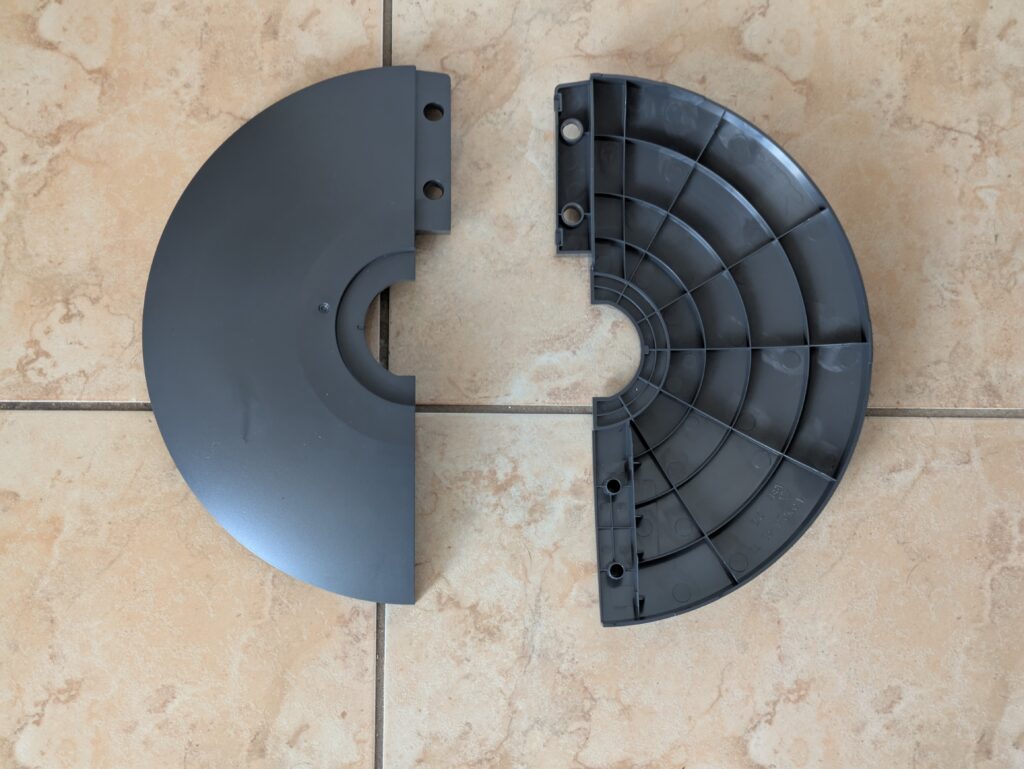 Standfuß des Philips Serie 5000 Ventilators