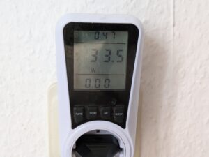 Stromverbrauch des Dreo DR-HTF007 Nomad One Ventilators