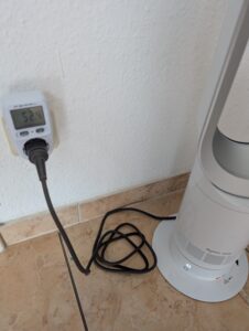 Stromverbrauch des Dyson AM07 Air Multiplier Ventilators