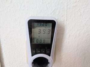 Stromverbrauch des Rowenta VU6670 Eole Infinite Ventilators