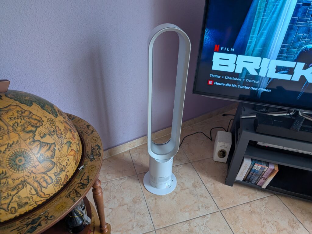 Titelbild des Dyson AM07 Air Multiplier Ventilators