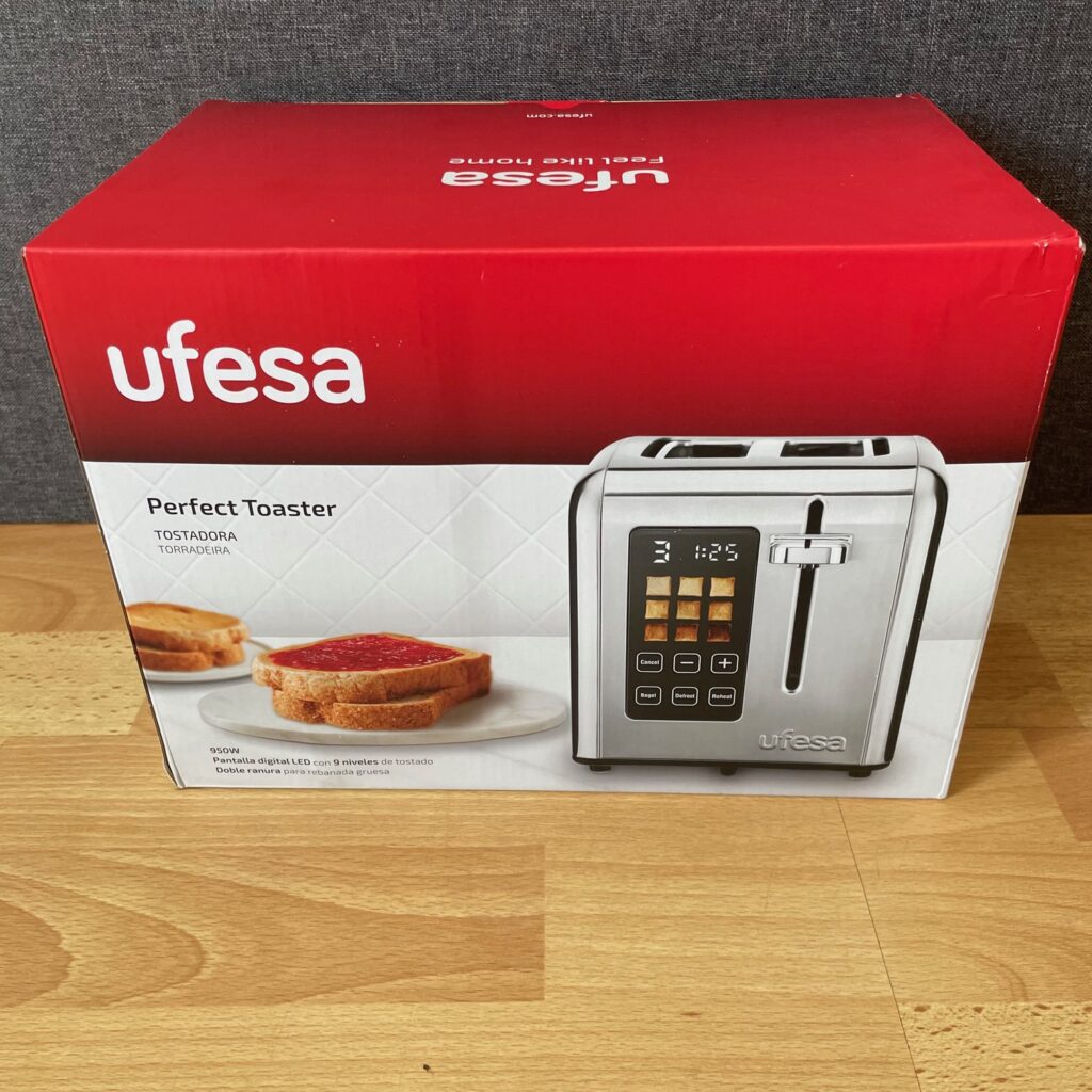 Ufesa Digital Future Toaster Karton