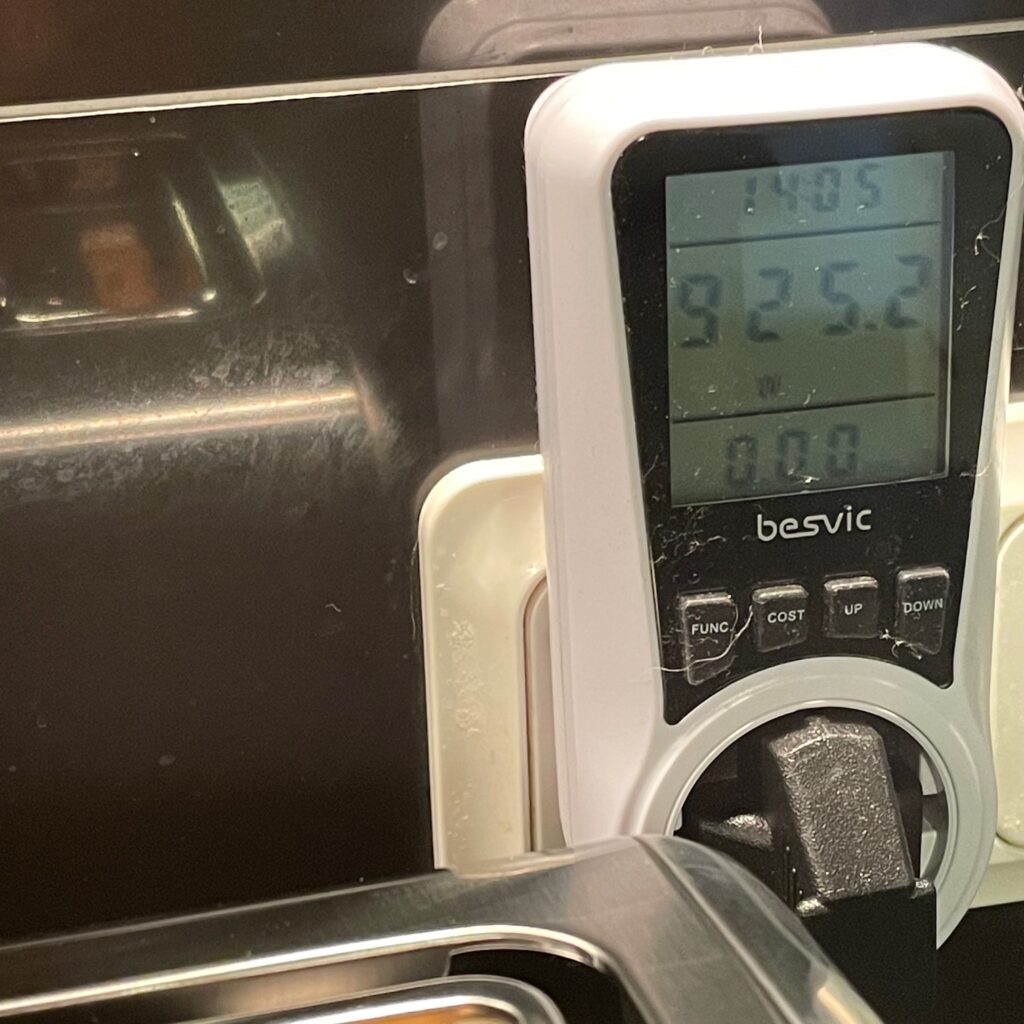 Ufesa Digital Future Toaster Leistung