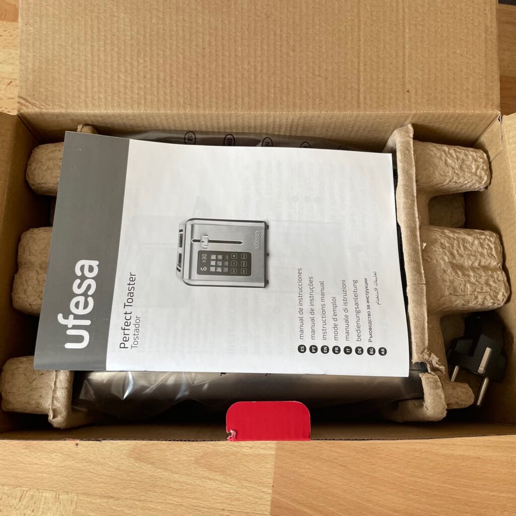 Ufesa Digital Future Toaster Lieferung