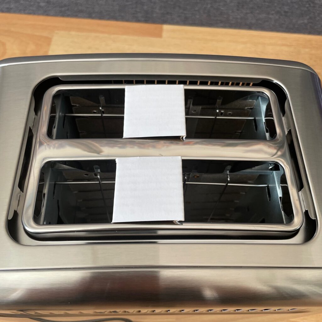 Ufesa Digital Future Toaster Schlitze
