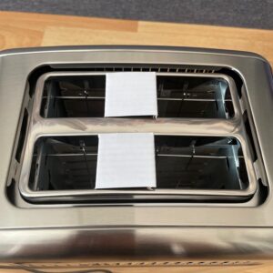 Ufesa Digital Future Toaster Schlitze