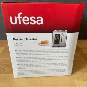 Ufesa Digital Future Toaster Verpackung
