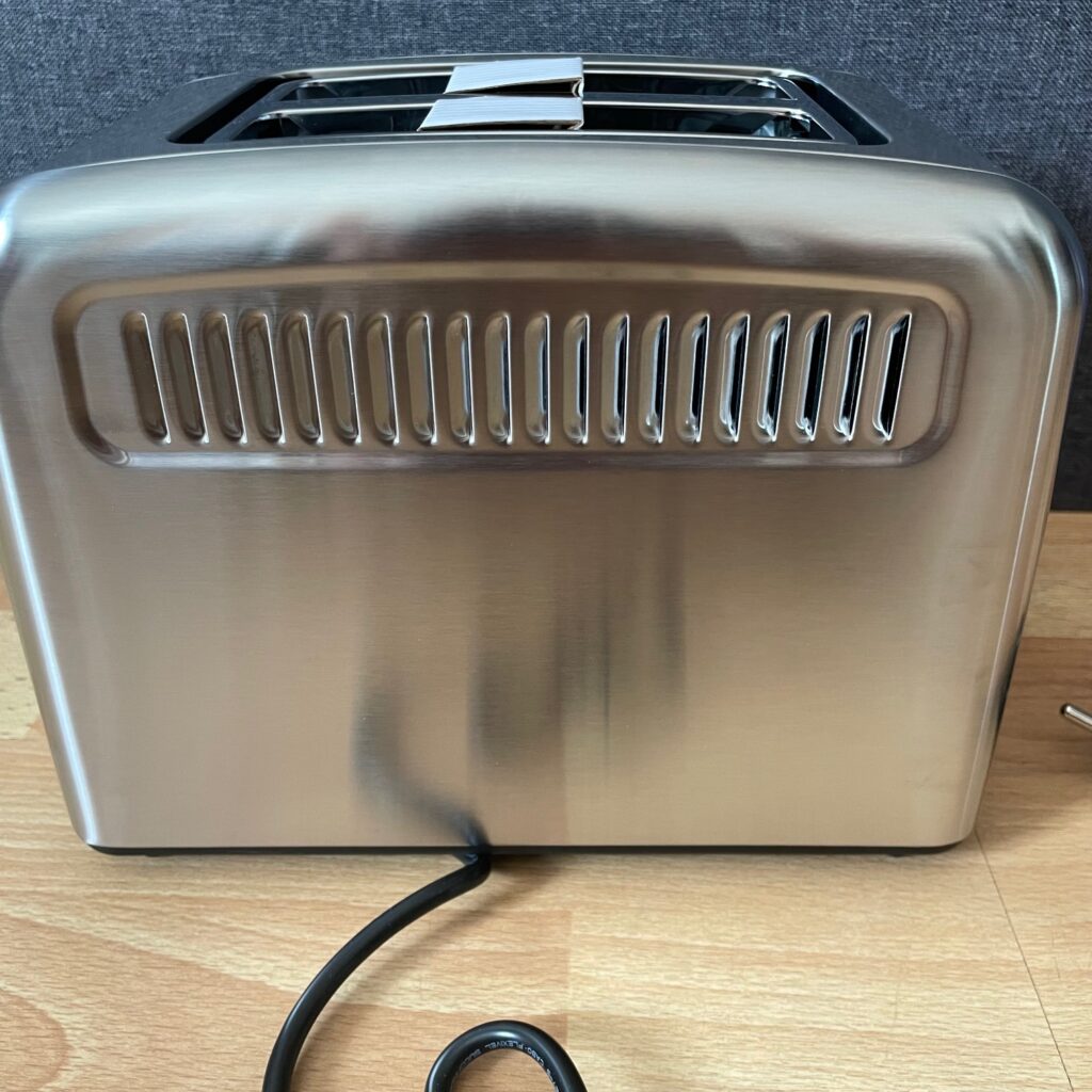Ufesa Digital Future Toaster von hinten