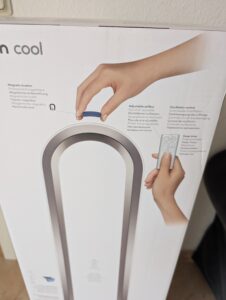 Verpackung des Dyson AM07 Air Multiplier Ventilators (3)