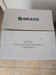 Verpackung des MeacoFan Sefte® 10 Ventilators (4)