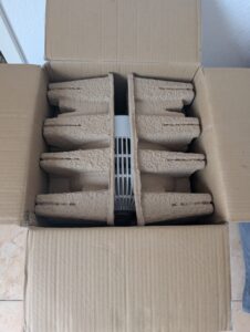 Verpackung des MeacoFan Sefte® 10 Ventilators (5)