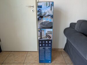 Verpackung des Philips Serie 5000 Ventilators (2)