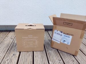 BLUETTI AC2A Powerstation Verpackung