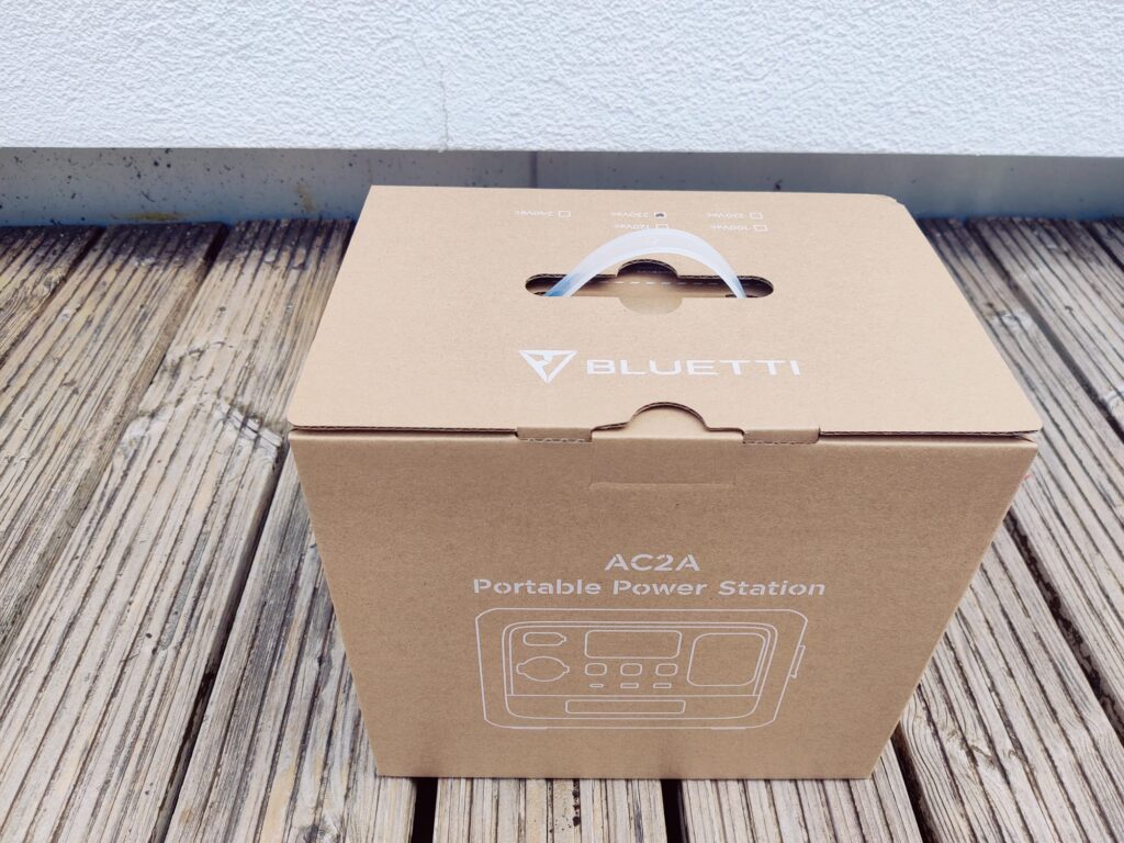 BLUETTI AC2A Powerstation Verpackung 2