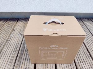 BLUETTI AC2A Powerstation Verpackung 2