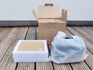 BLUETTI AC2A Powerstation Verpackung Übersicht