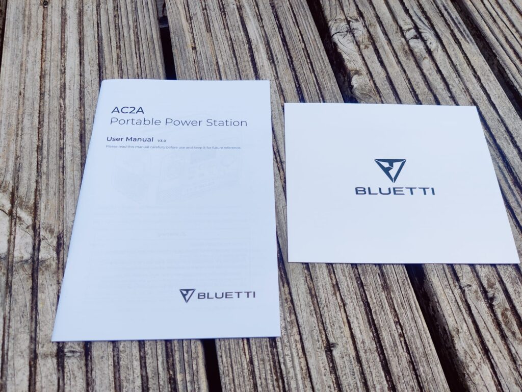 BLUETTI AC2A Powerstation Anleitungen