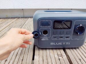 BLUETTI AC2A Powerstation Kfz-Anschluss