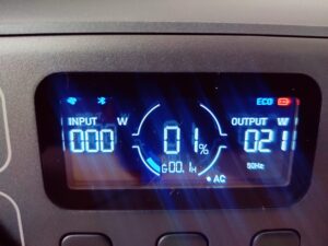 BLUETTI AC2A Powerstation Warnung