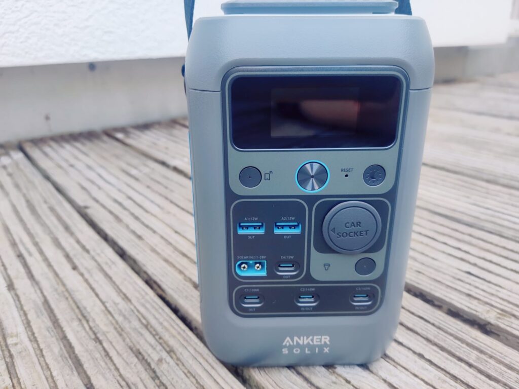 Anker SOLIX C300 DC Powerstation Display ohne Folie