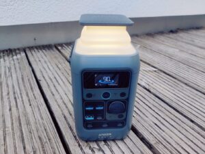 Anker SOLIX C300 DC Powerstation Licht niedrige Stufe