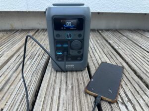 Anker SOLIX C300 DC Powerstation DC-Ladevorgang