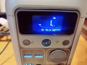 Anker SOLIX C300 DC Powerstation DC-Ladung Display