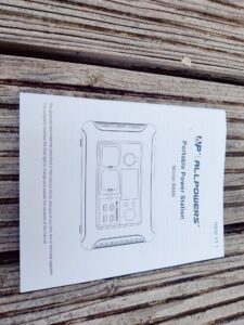 ALLPOWERS R600 Powerstation Bedienungsanleitung