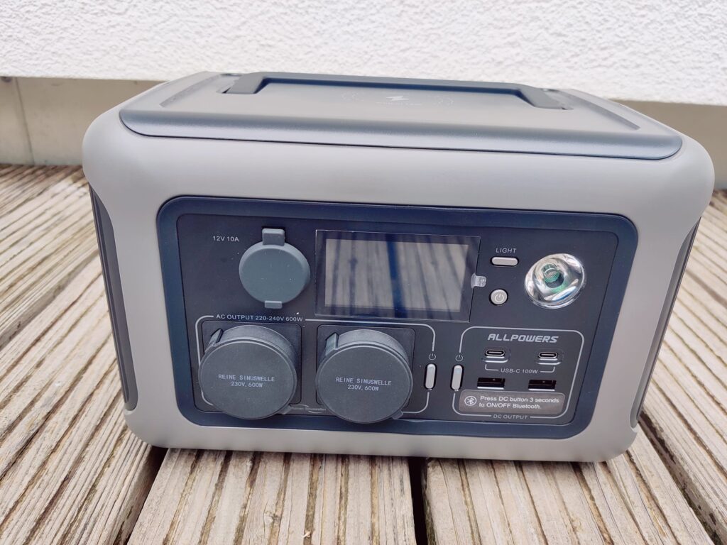 ALLPOWERS R600 Powerstation Vorderansicht