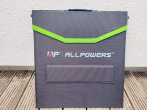 ALLPOWERS SP-027 Solarpanel Frontansicht