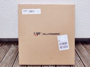 ALLPOWERS SP029 Solarpanel Verpackung